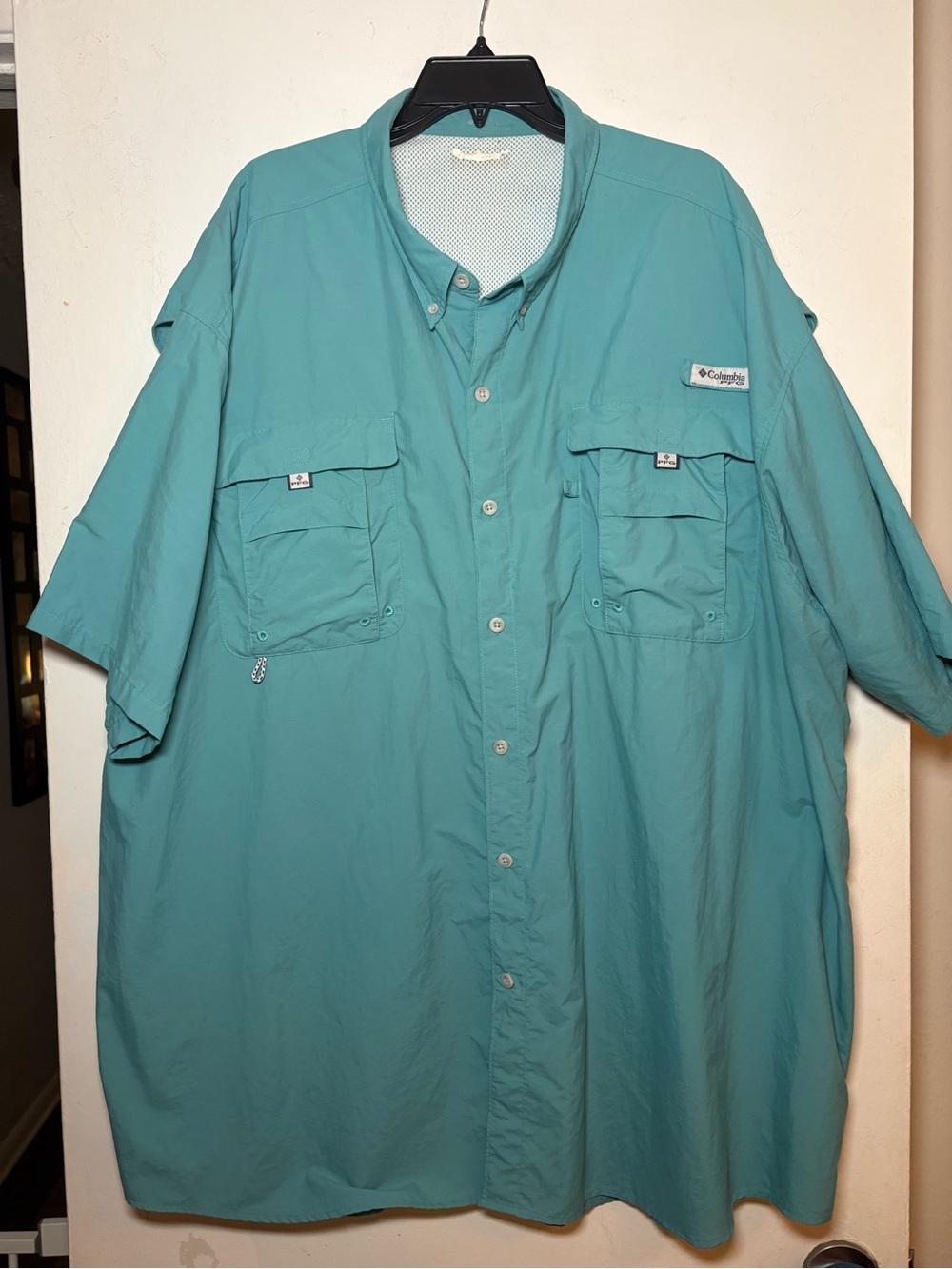 Columbia PFG Aqua Short-Sleeve Outdoor Shirt